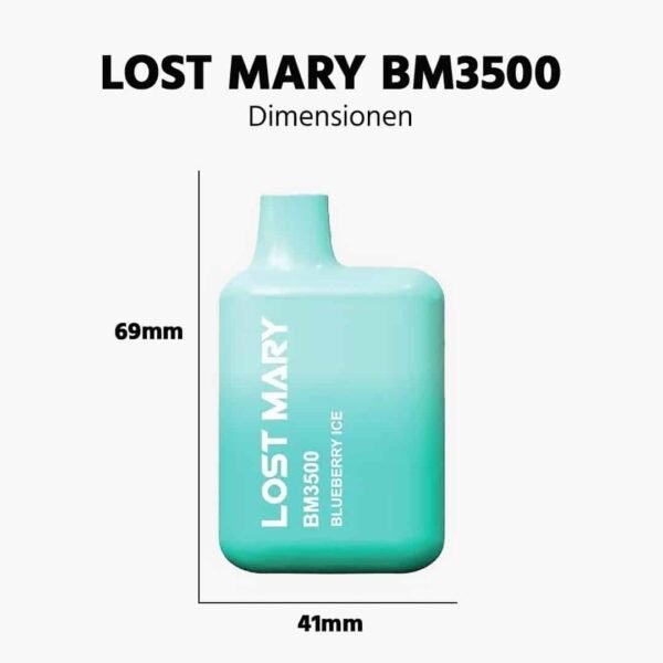 LOST MARY BM3500 | Blueberry ICE (Frosted Blueberries) - Image 2