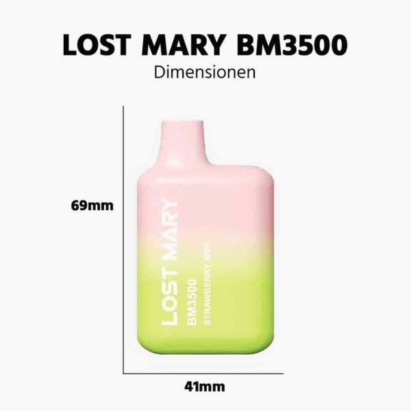 LOST MARY BM3500 | Strawberry Kiwi (Erdbeeren Kiwi) - Image 2