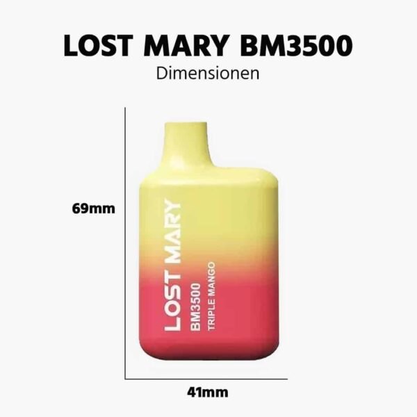 LOST MARY BM3500 | Triple Mango  (Mango-Mix) - Image 2